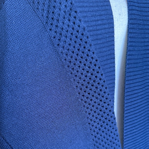 Navy Blue Cardigan Sweater Small - Picture 3 of 4